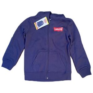 Kids Levi’s Fleece Zip-up Hoodie - Size 5/6